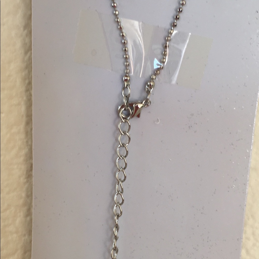 NWT Crown Necklace Genuine‎ Crystal w/Earrings - Picture 4 of 4